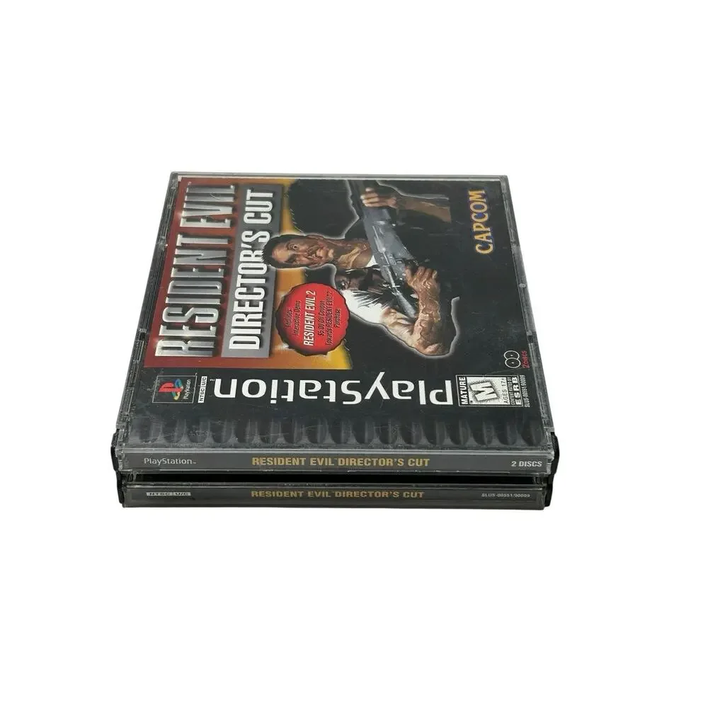 Resident Evil Director's Cut (PlayStation 1 PS1) CIB w/ Reg Card - Excellent
